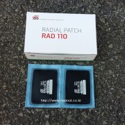 TIPTOP 노쥬브패치 RAD110TL/사각55*75mm(20개) 5121104 레디얼타이어패치,빵구딱지,팻치