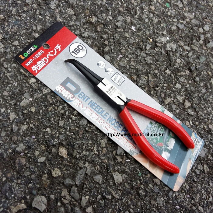 ﻿3.PEAKS쓰리픽스 라디오뺀치 150mm NNP-150BG 롱로우즈플라이어 이빨없어요.