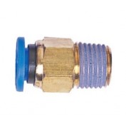 호스와 나사산연결 에어원터치피팅 PC12용 PC12-1/4, PC12-3/8, PC12-1/2