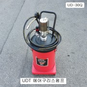 UDT 에어구리스펌프 UD-30Q신형 (압력판+압조절기+호스5M) 30리터