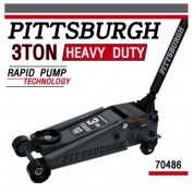 피츠버그 70486 가레지작기(더블펌프) 3톤 회색 스피드가레지잭